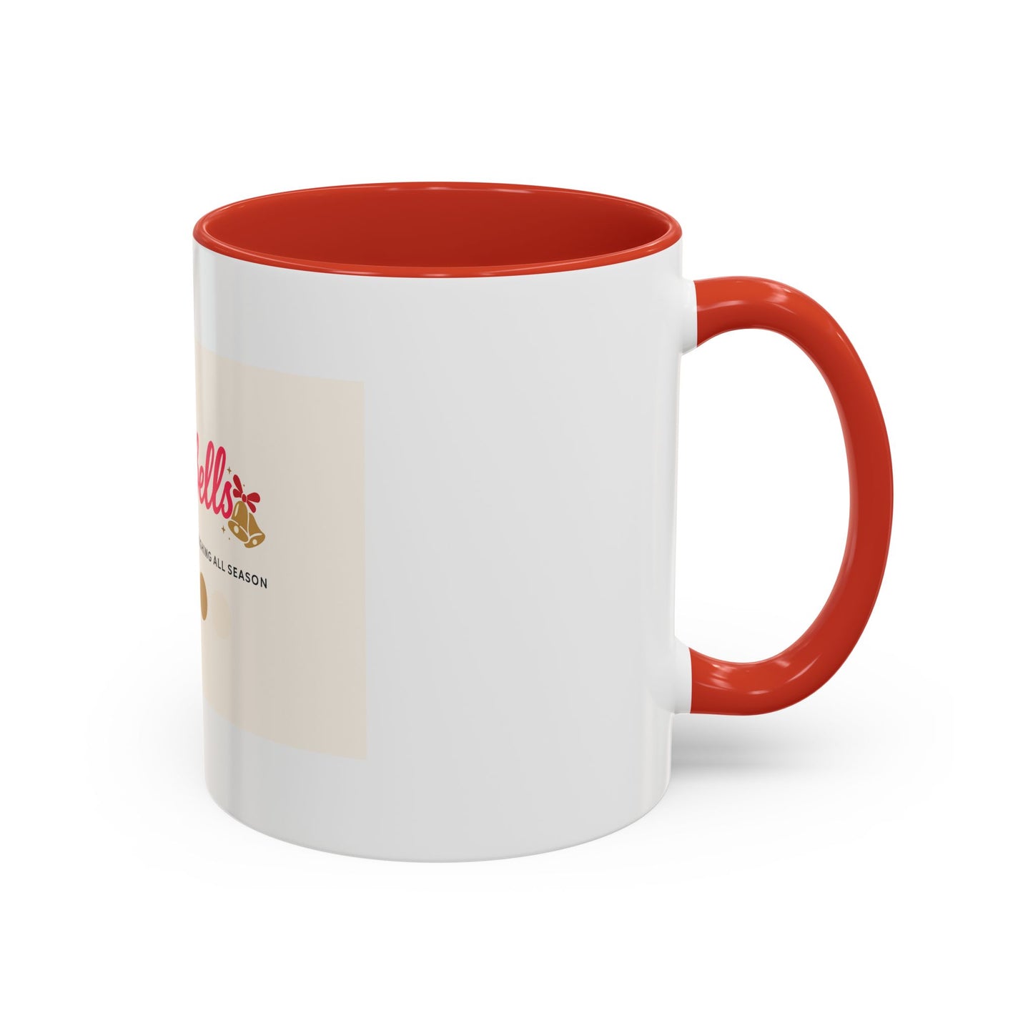 Slaybells Accent Coffee Mug – Festive 'Slaybells' Holiday Coffee Cup (11/15 oz)