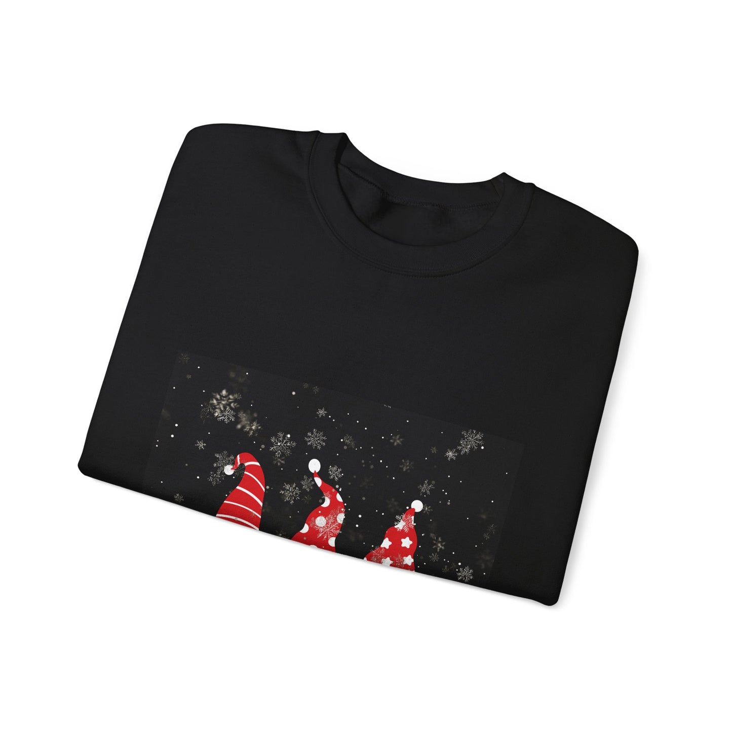 Christmas Gnome Sweatshirt - 'HO HO HO' Holiday Crewneck