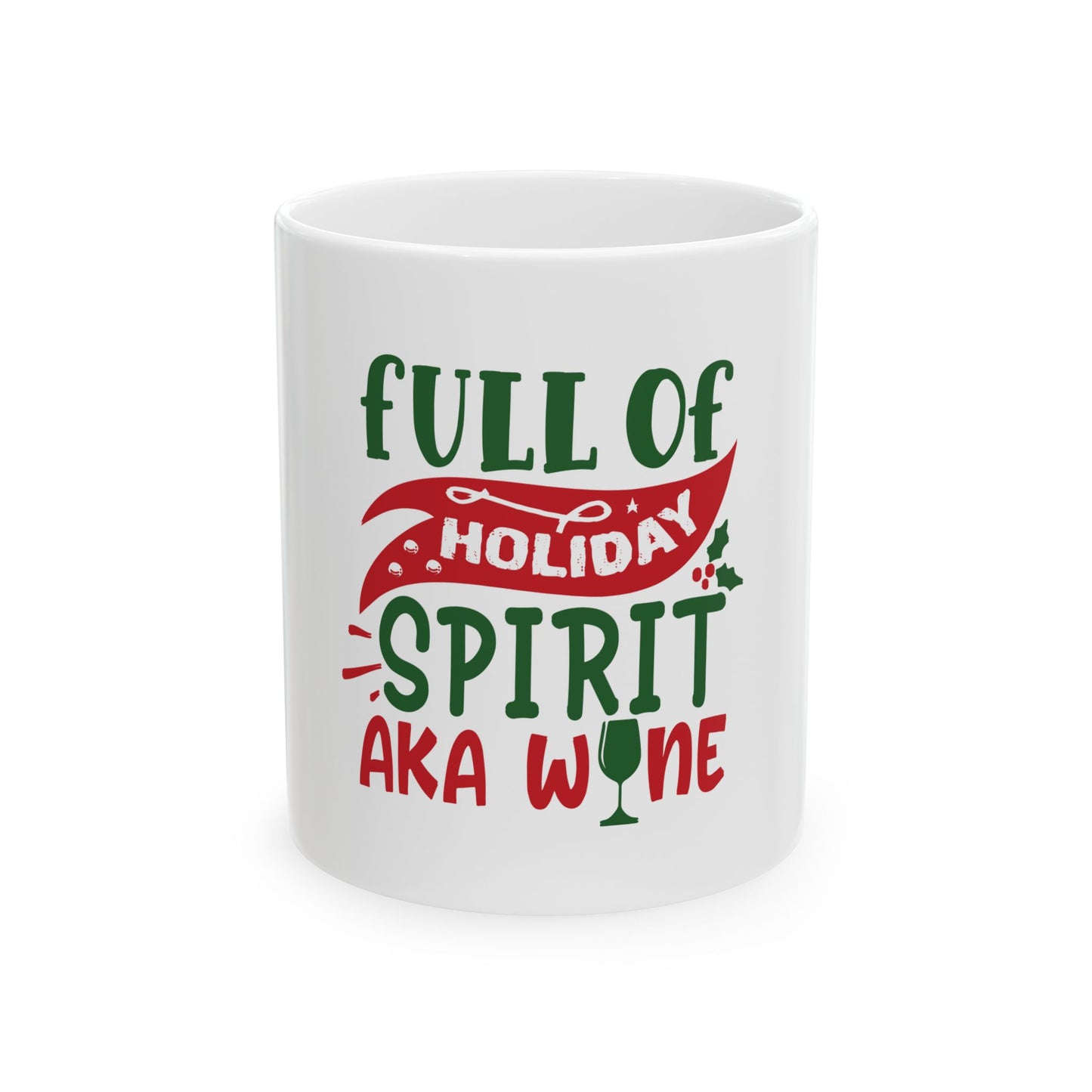 Merry Christmas Ornament Ceramic Mug (11oz & 15oz)